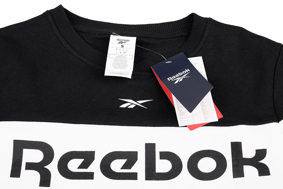 Reebok Mikina pánské Linear Logo Fleece Crew FU3116