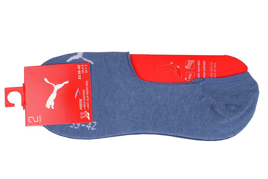 Puma Ponožky Footie 2-pack 906245 38