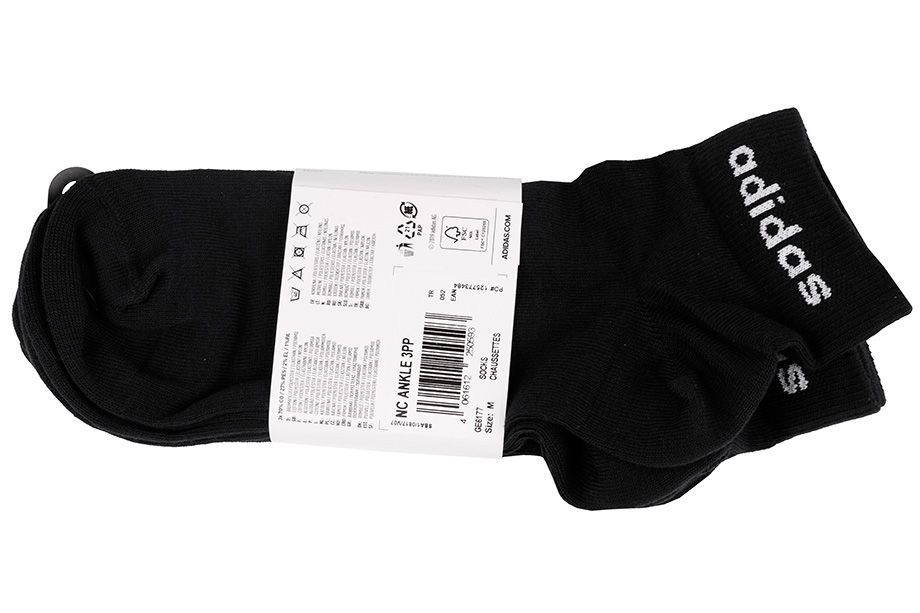 adidas ponožky 3 páry HC Ankle 3PP GE6128