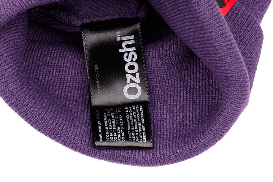 Ozoshi Zimní čepice Hitoshi Cuffed Beanie OWH20CFB002BR 06