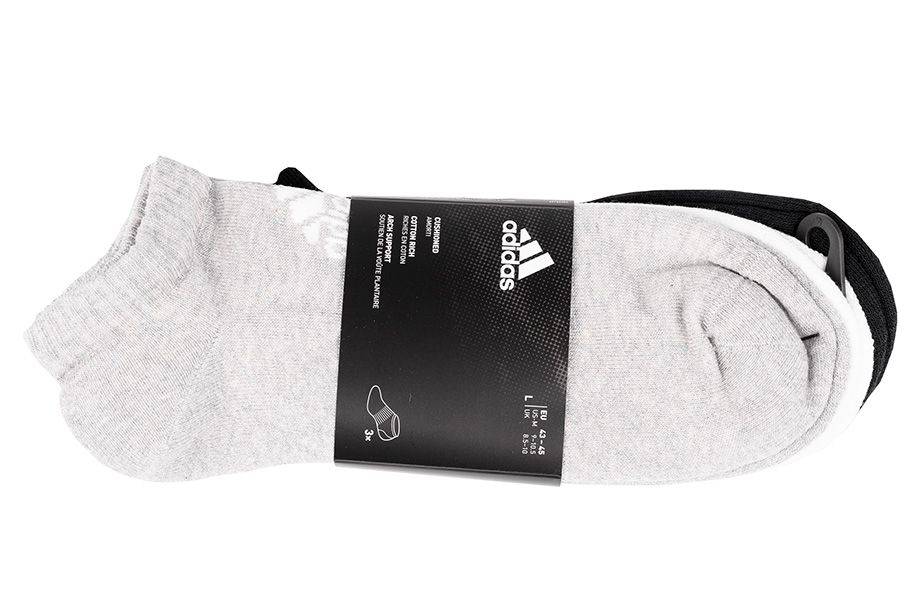 adidas Ponožky CUSH LOW 3-Pak DZ9383