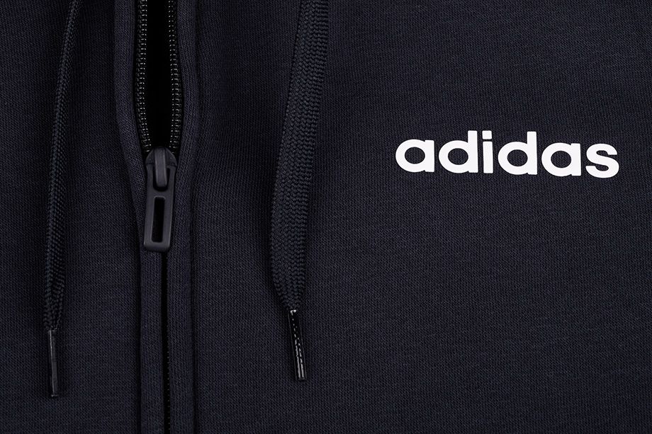 adidas Mikina s Kapucí Pánské Essentials 3S FZ FL DU0475