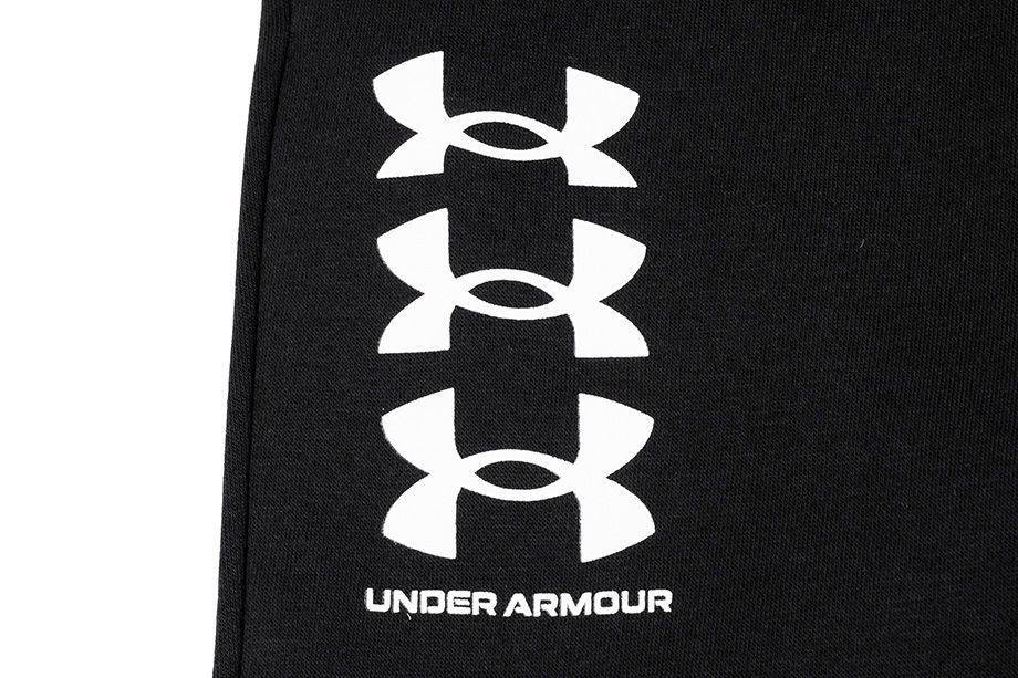 Under Armour Pánské Kalhoty Teplákové Rival Fleece 3Logo Jogger 1357131 001