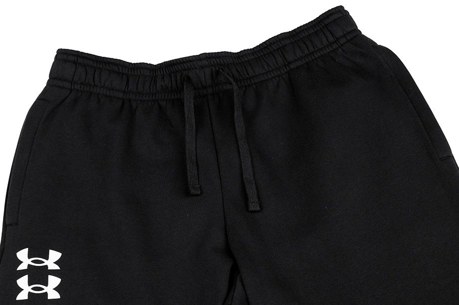 Under Armour Pánské Kalhoty Teplákové Rival Fleece 3Logo Jogger 1357131 001