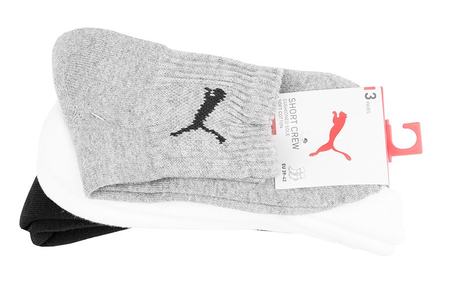 Puma Ponožky Short Crew 3P 906110 63