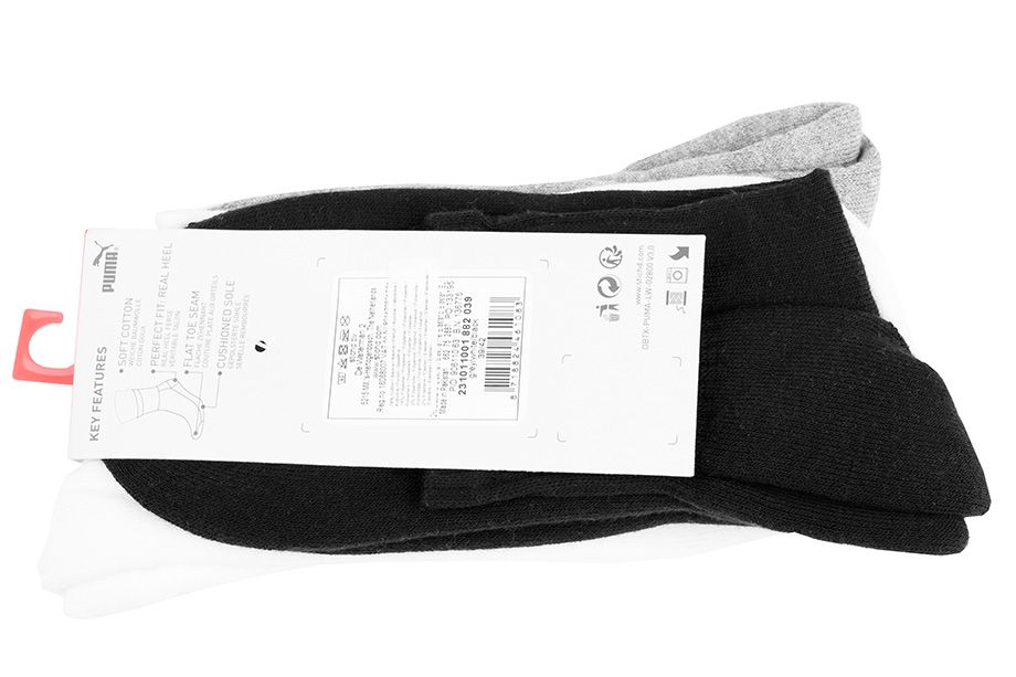 Puma Ponožky Short Crew 3P 906110 63