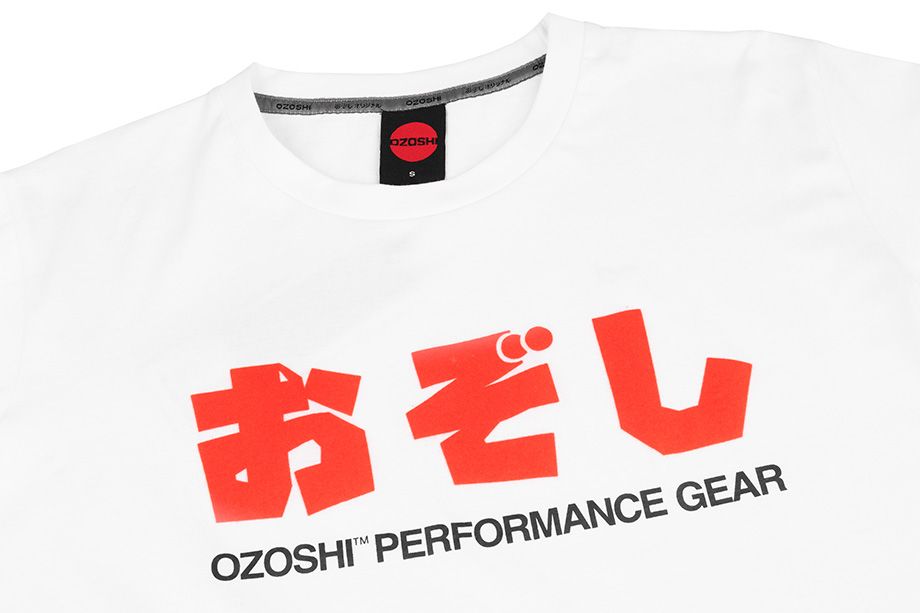 Ozoshi Pánské Tričko Haruki bílý TSH O20TS011