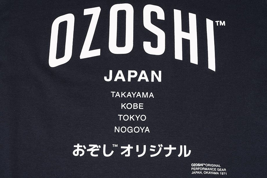 Ozoshi Pánské Tričko Atsumi tmavomodrý TSH O20TS007