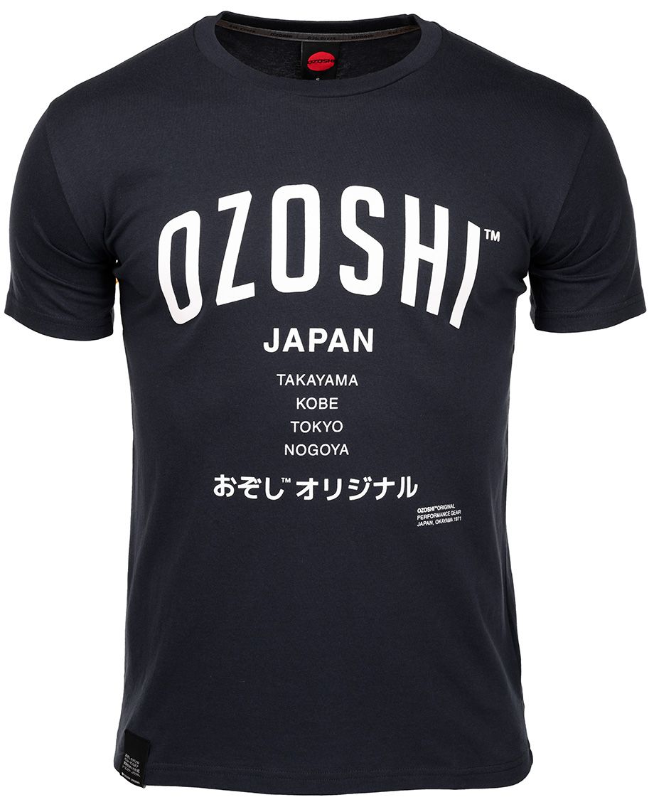 Ozoshi Pánské Tričko Atsumi tmavomodrý TSH O20TS007