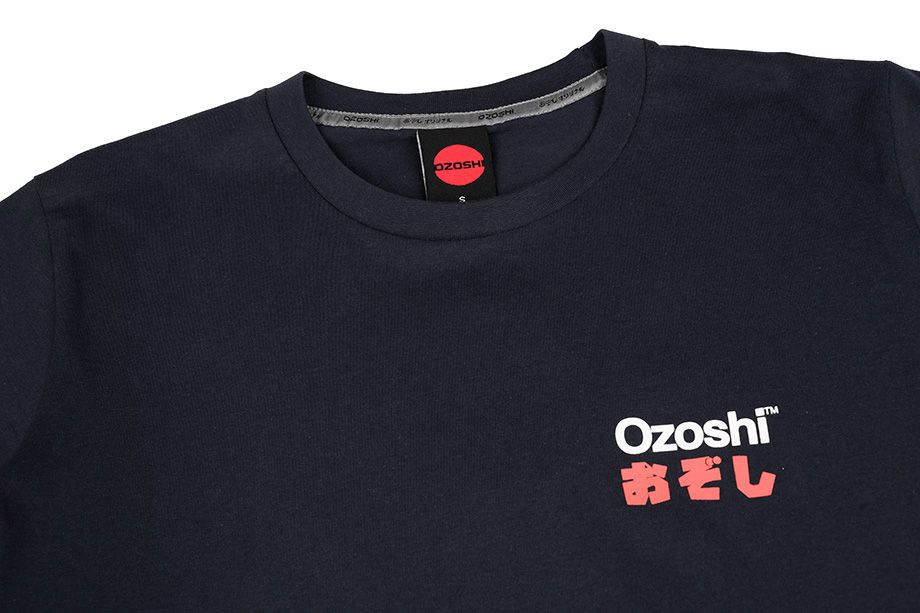 Ozoshi Pánské Tričko Isao tmavomodrý TSH O20TS005