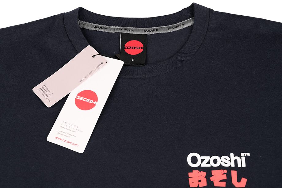 Ozoshi Pánské Tričko Isao tmavomodrý TSH O20TS005