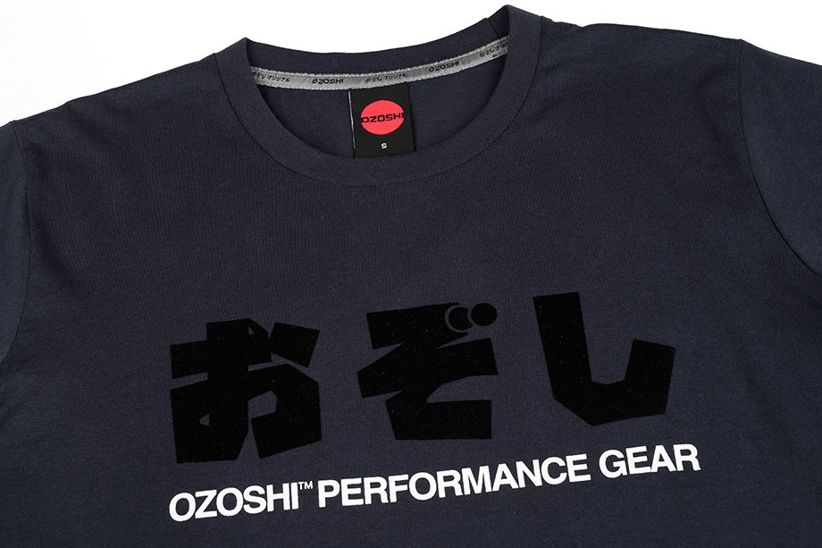Ozoshi Pánské Tričko Haruki tmavomodrý TSH O20TS011