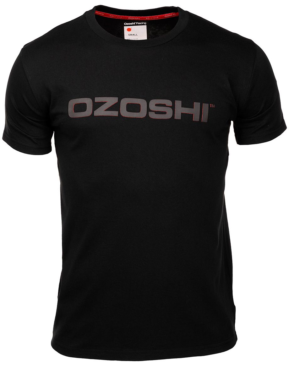 Ozoshi Pánské Tričko Naoto černý O20TSRACE004