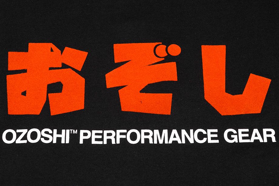 Ozoshi Pánské Tričko Haruki černý TSH O20TS011