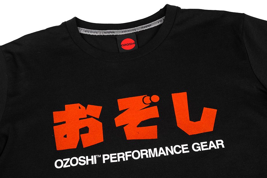 Ozoshi Pánské Tričko Haruki černý TSH O20TS011