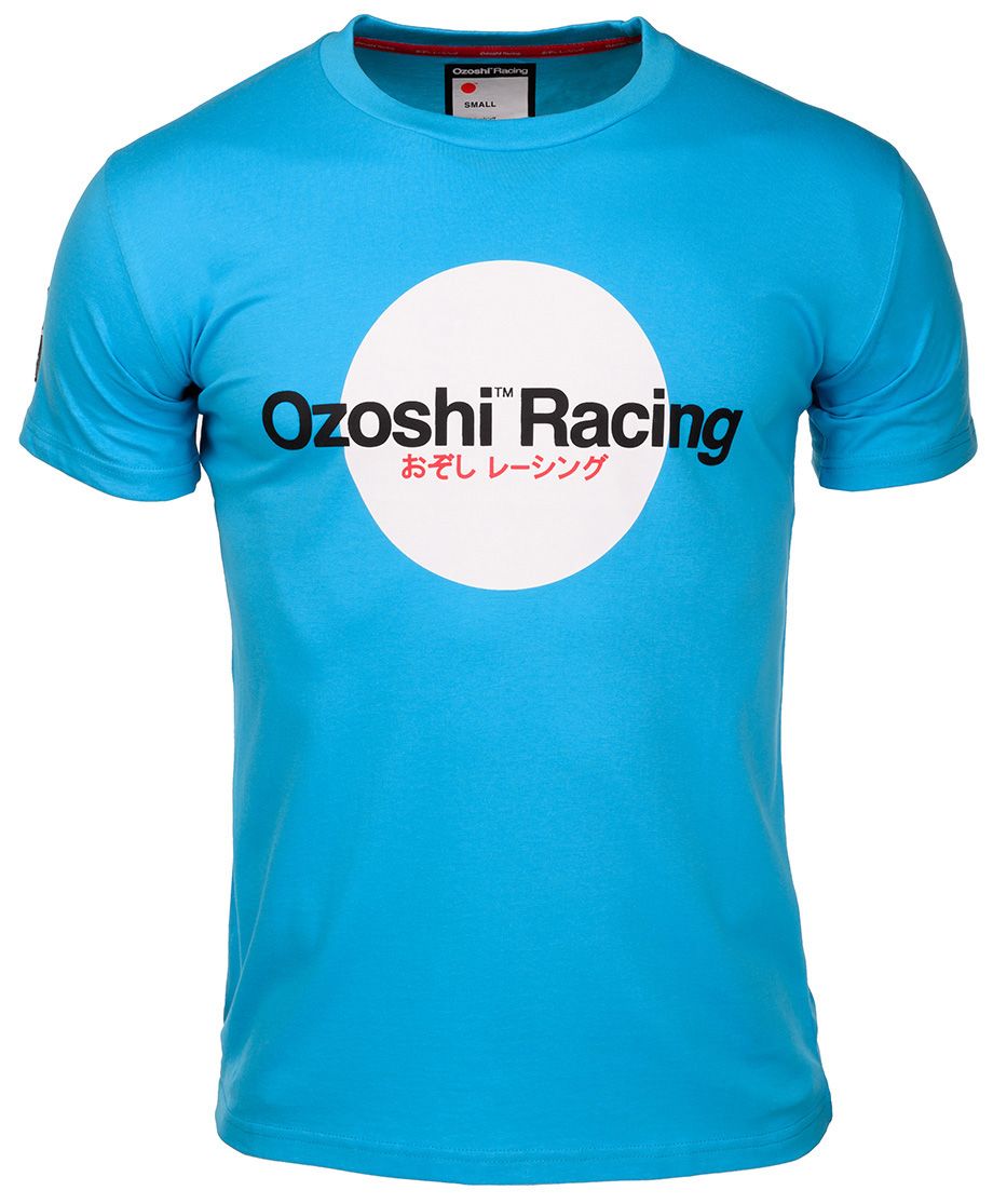 Ozoshi Pánské Tričko Yoshito blankytný O20TSRACE005