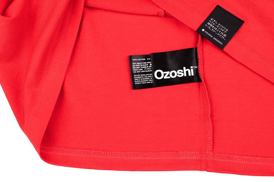 Ozoshi Pánské Tričko Atsumi červený TSH O20TS007