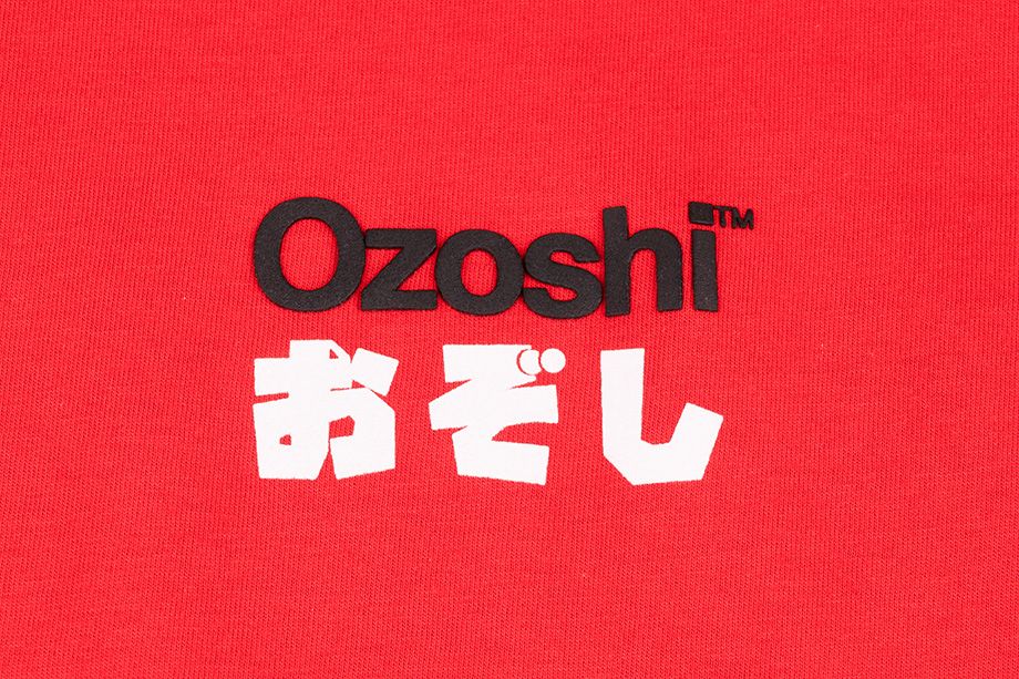 Ozoshi Pánské Tričko Isao červený TSH O20TS005