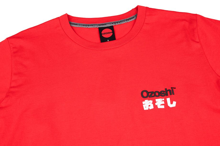 Ozoshi Pánské Tričko Isao červený TSH O20TS005