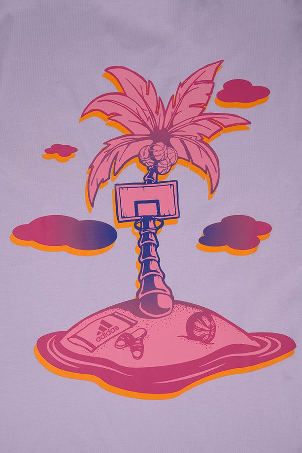 adidas pánské tričko Splash On Graphic GS7199