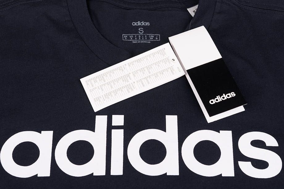 adidas Tričko Pánské Essentials Linear Slim Tee GL0062