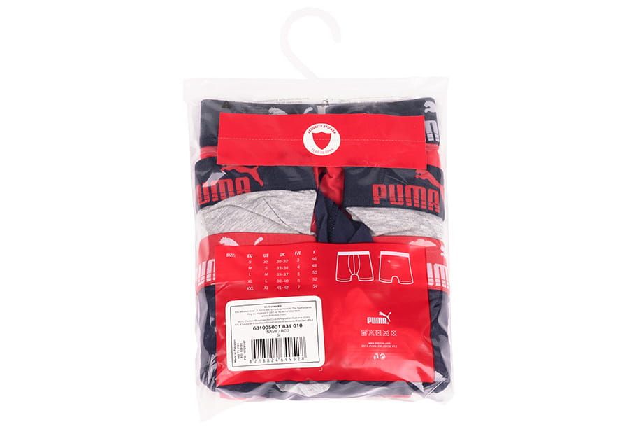 PUMA Pánské trenýrky Basic Number 1 Boxer 3Pak 681005001 831