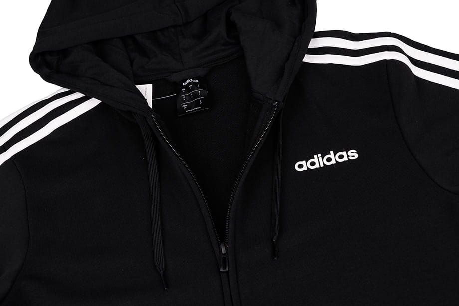 adidas pánská mikina Essentials 3 Stripes FZ French Terry DQ3102