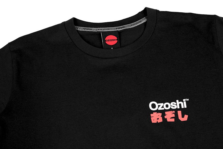 Ozoshi Pánské Tričko Isao černý TSH O20TS005
