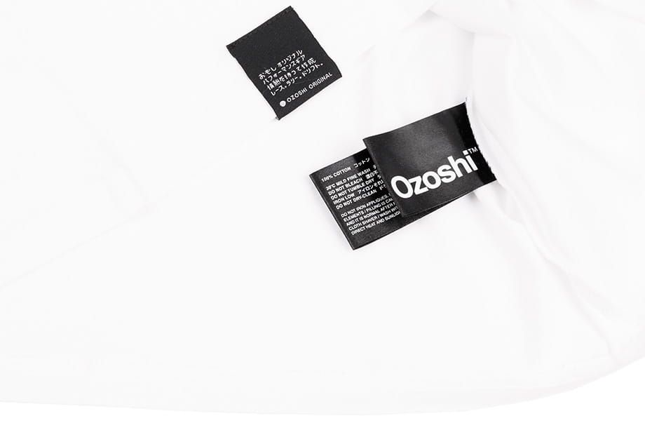 Ozoshi Pánské Tričko Masaru bílý O20TSBR008