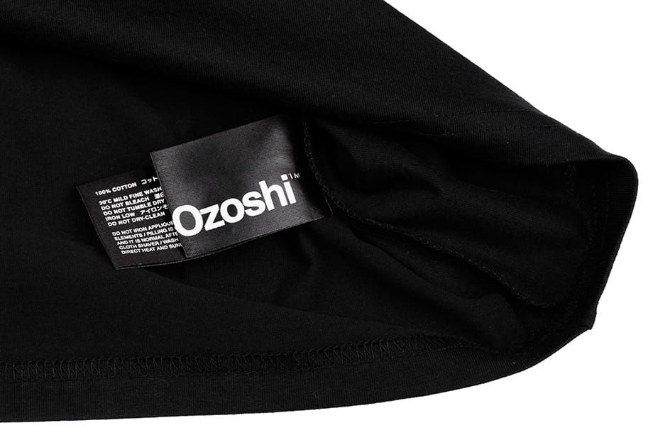 Ozoshi Pánské Tričko Yoshito černý O20TSRACE005