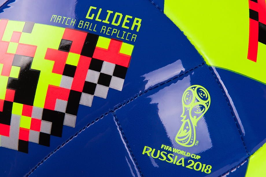 adidas Míč Telstar Světový Pohár Rusko 2018 Glider r.5 CW4687
