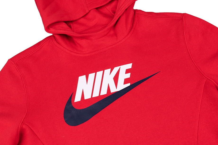 Nike Pro Děti Mikina B NSW PO Hoodie Club FLC HBR BV0783 661