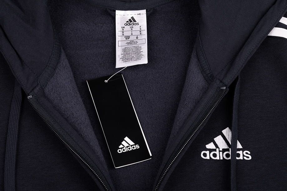 adidas Mikina s Kapucí Pánské Essentials Full-Zip Hoodie GK9053