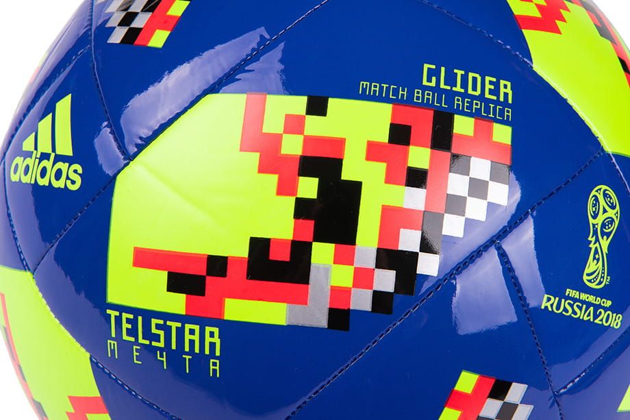 adidas Míč Telstar Světový Pohár Rusko 2018 Glider r.5 CW4687