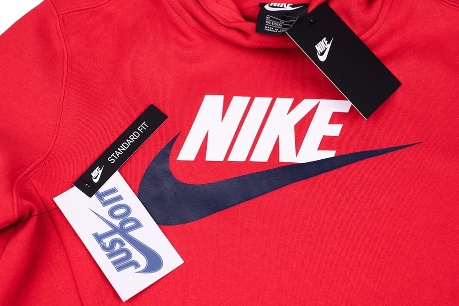 Nike Pro Děti Mikina B NSW PO Hoodie Club FLC HBR BV0783 661