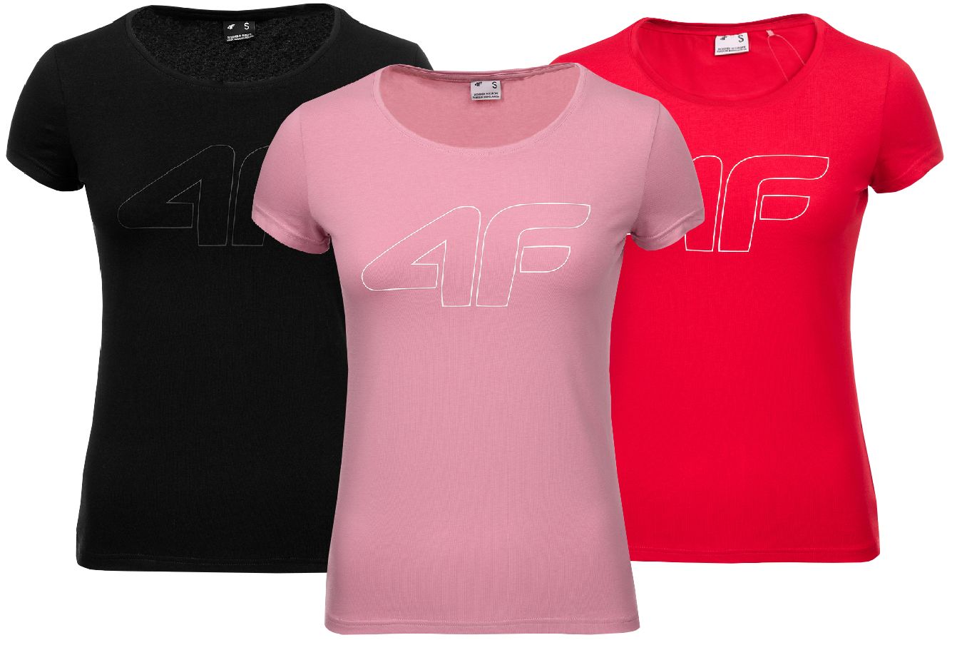 4F Set dámských triček H4L22 TSD353 56S/62S/20S