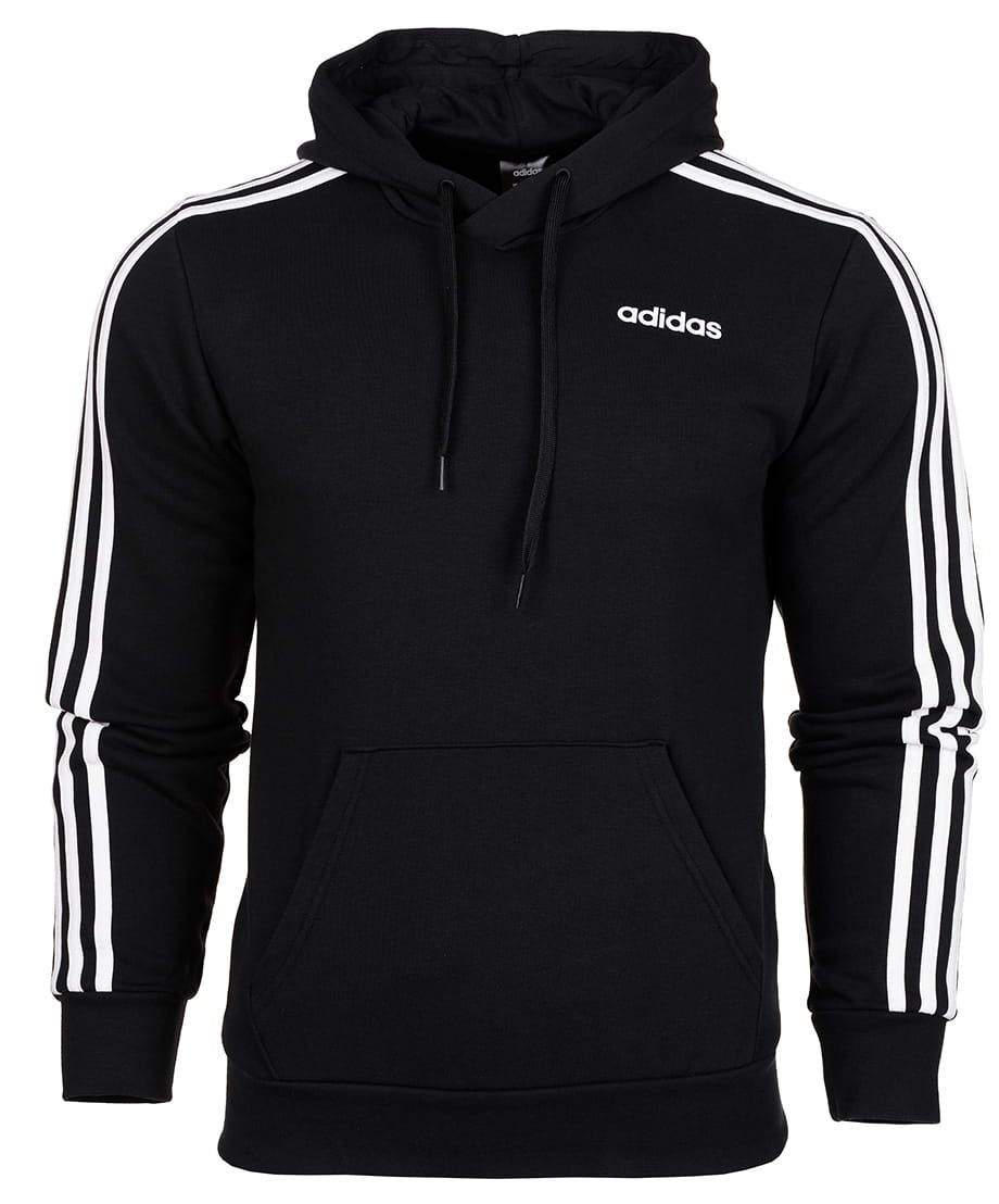 adidas Mikina Pánske Essentials 3 Stripes Pullover French Terry DU0498