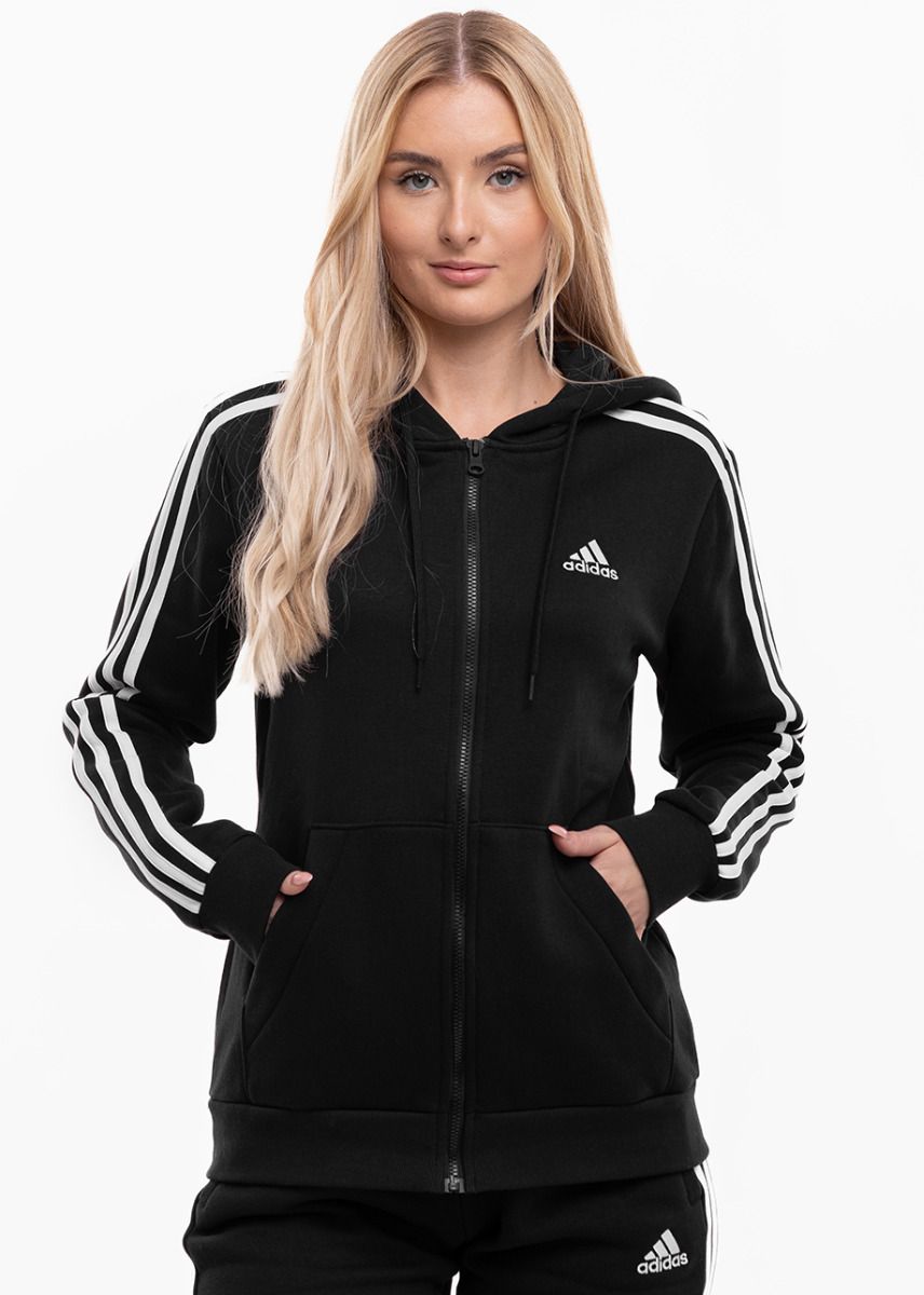 adidas Dámská tepláková souprava Essentials 3-Stripes Full-Zip Fleece HZ5743/HZ5753 adidas Dámská tepláková souprava Essentials 3-Stripes Full-Zip Fleece HZ5743/HZ5753