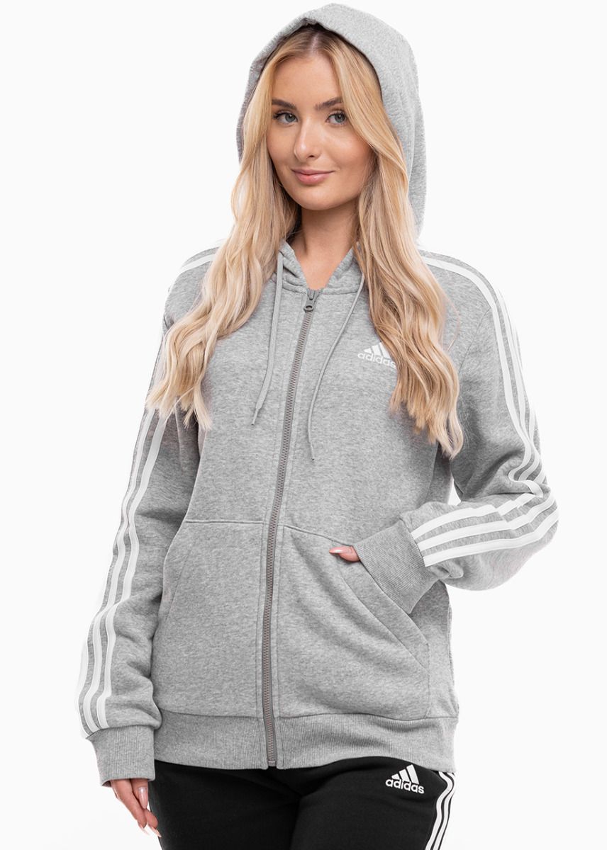adidas Dámská tepláková souprava Essentials 3-Stripes Full-Zip Fleece IM0236/HZ5753 adidas Dámská tepláková souprava Essentials 3-Stripes Full-Zip Fleece IM0236/HZ5753