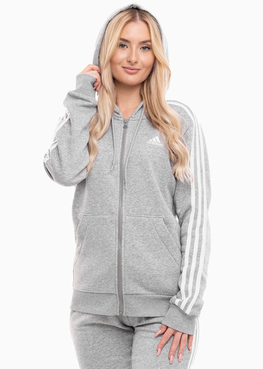 adidas Dámská tepláková souprava Essentials 3-Stripes Full-Zip Fleece IM0236/IL3282 adidas Dámská tepláková souprava Essentials 3-Stripes Full-Zip Fleece IM0236/IL3282