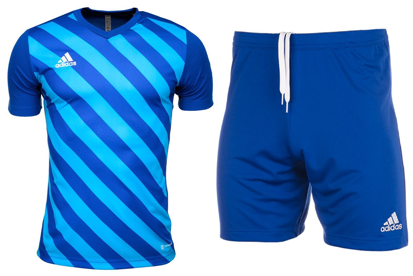 adidas Pánský sportovní set Tričko Šortky Entrada 22 Gfx Jsy HF0116/HG6294