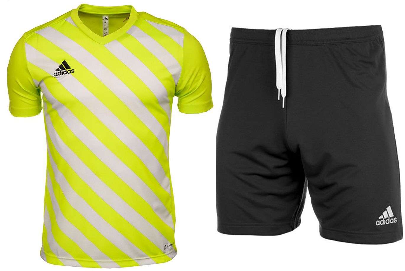 adidas Pánský sportovní set Tričko Šortky Entrada 22 Gfx Jsy HF0118/H57504