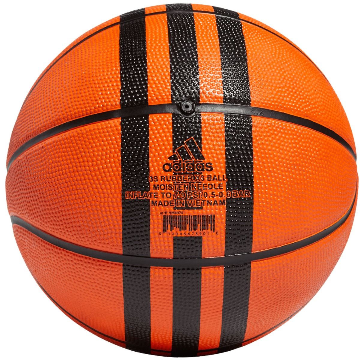 adidas Basketbalový míč  3-Stripes Rubber X3 HM4970