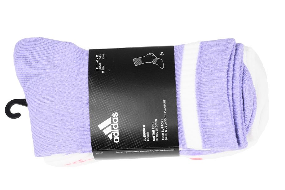adidas Dámské ponožky 3-Stripes Cushioned Crew Socks HE4992 adidas Dámské ponožky 3-Stripes Cushioned Crew Socks HE4992