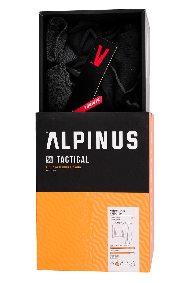 Alpinus Pánské Termoaktivní Spodní Prádlo Tactical Base Layer Set GT43276