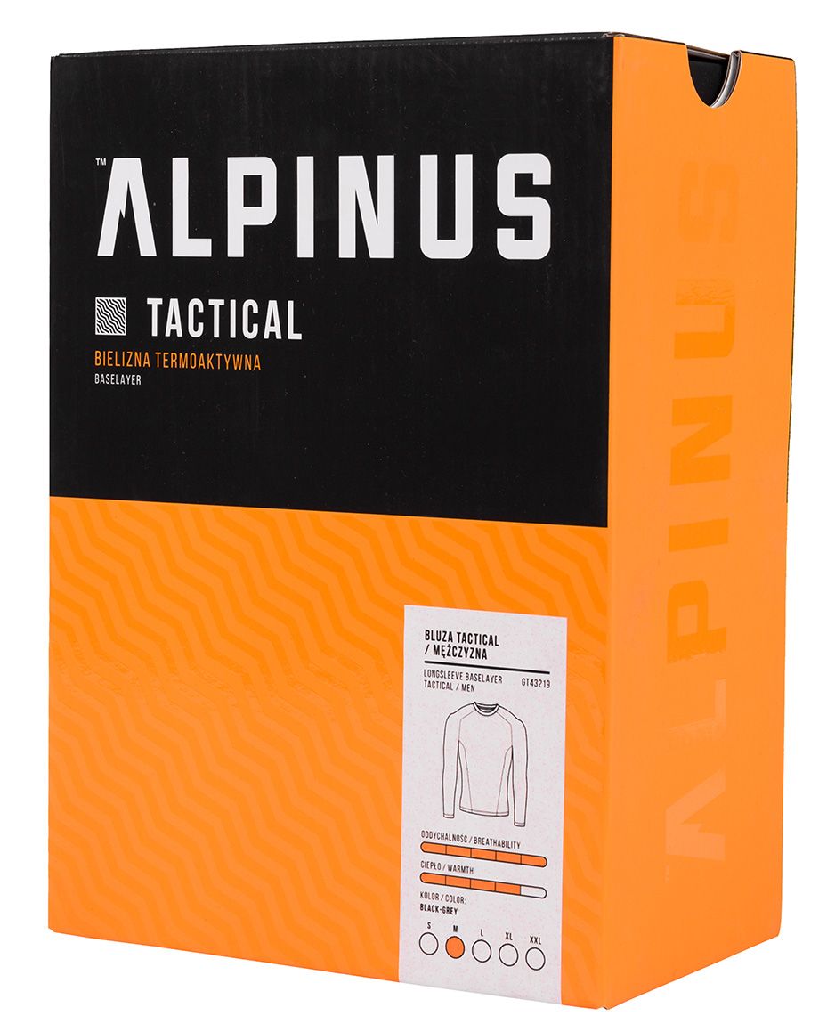 Alpinus Pánské Termoaktivní Košile Tactical Base Layer GT43219