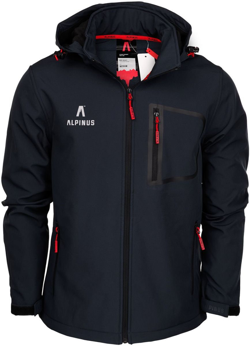 Alpinus Pánská Bunda Softshell Stenshuvud BR43805 Alpinus Pánská Bunda Softshell Stenshuvud BR43805