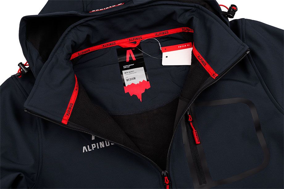 Alpinus Pánská Bunda Softshell Stenshuvud BR43805 Alpinus Pánská Bunda Softshell Stenshuvud BR43805