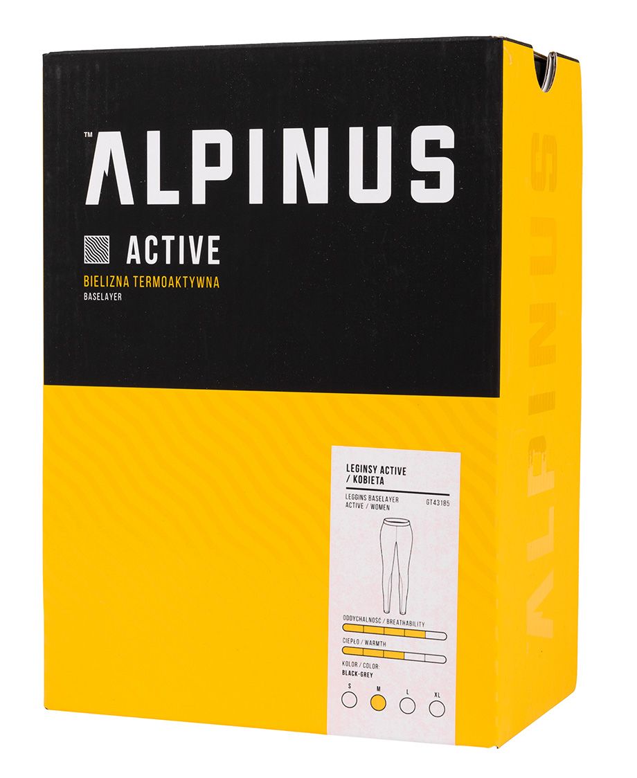 Alpinus Dámské Termoaktivní Kalhoty Active Base Layer GT43185