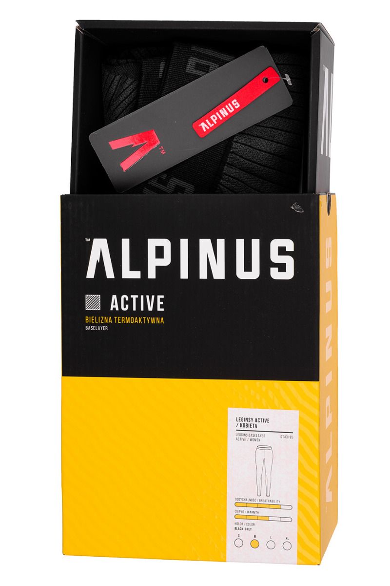 Alpinus Dámské Termoaktivní Kalhoty Active Base Layer GT43185